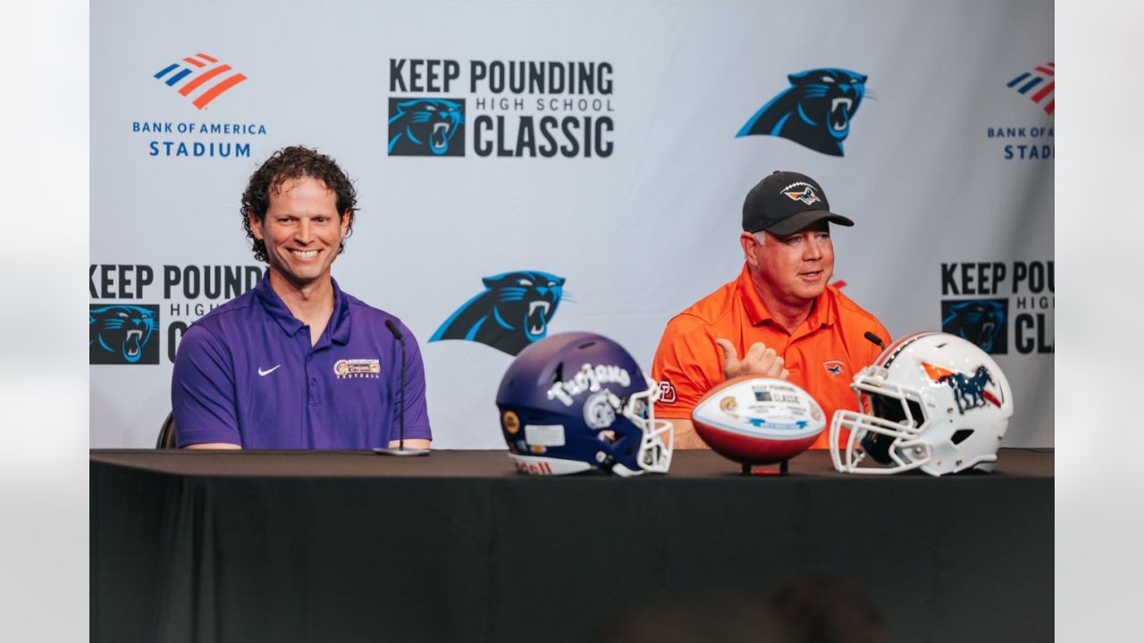 Carolina Panthers hosting first-ever high school football matchup inside  Bank of America Stadium