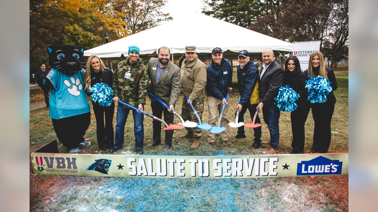 What to expect for Carolina's Salute to Service game, presented by Lowe's