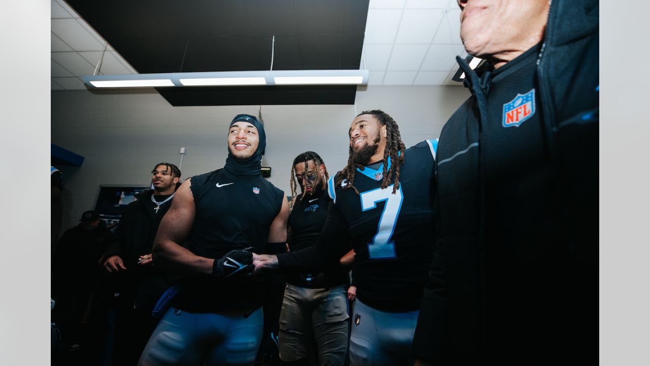 Postgame photos from Carolina's win over Detroit in Week 16