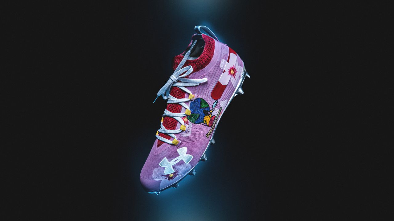 Panthers' Star Running Back's Inspiring Quest For Pink Cleats