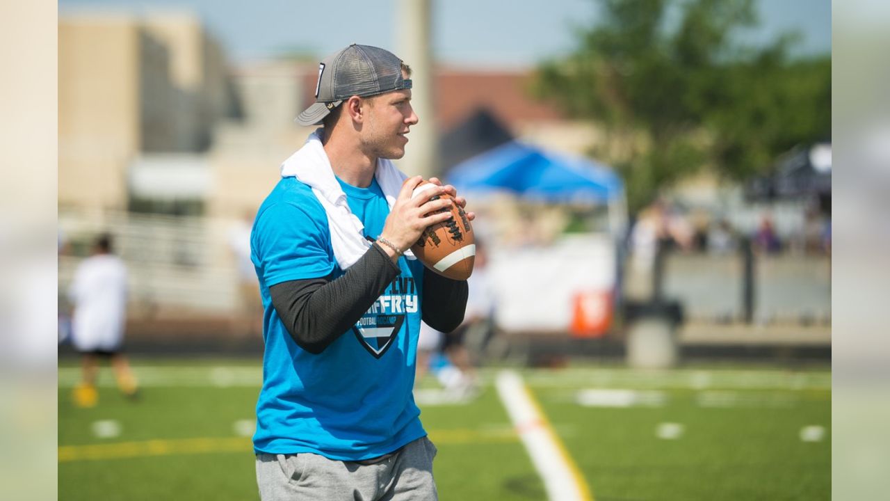 Photos: Christian McCaffrey Pro Camp