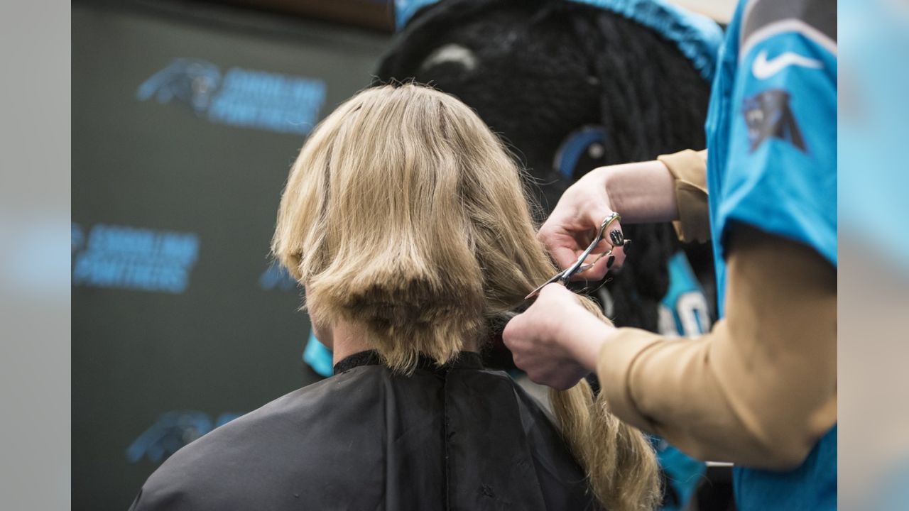 Carolina Panthers - Brian Folkerts & Brenton Bersin are cutting their  signature long hair and donating it to #WigsForKids tomorrow! Prior to the  haircut, both players will host a reddit AMA on