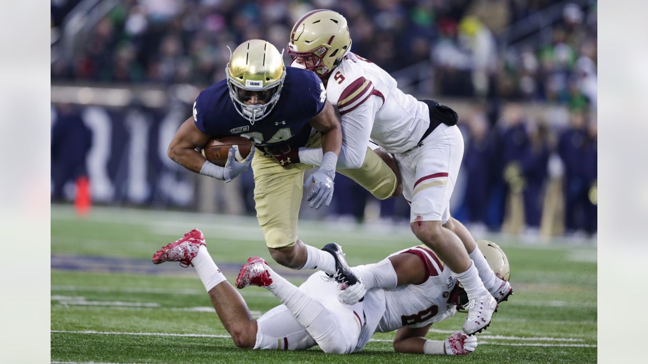 Round 3 - Pick 20: Tommy Tremble, TE, Notre Dame (Carolina Panthers) : r/nfl