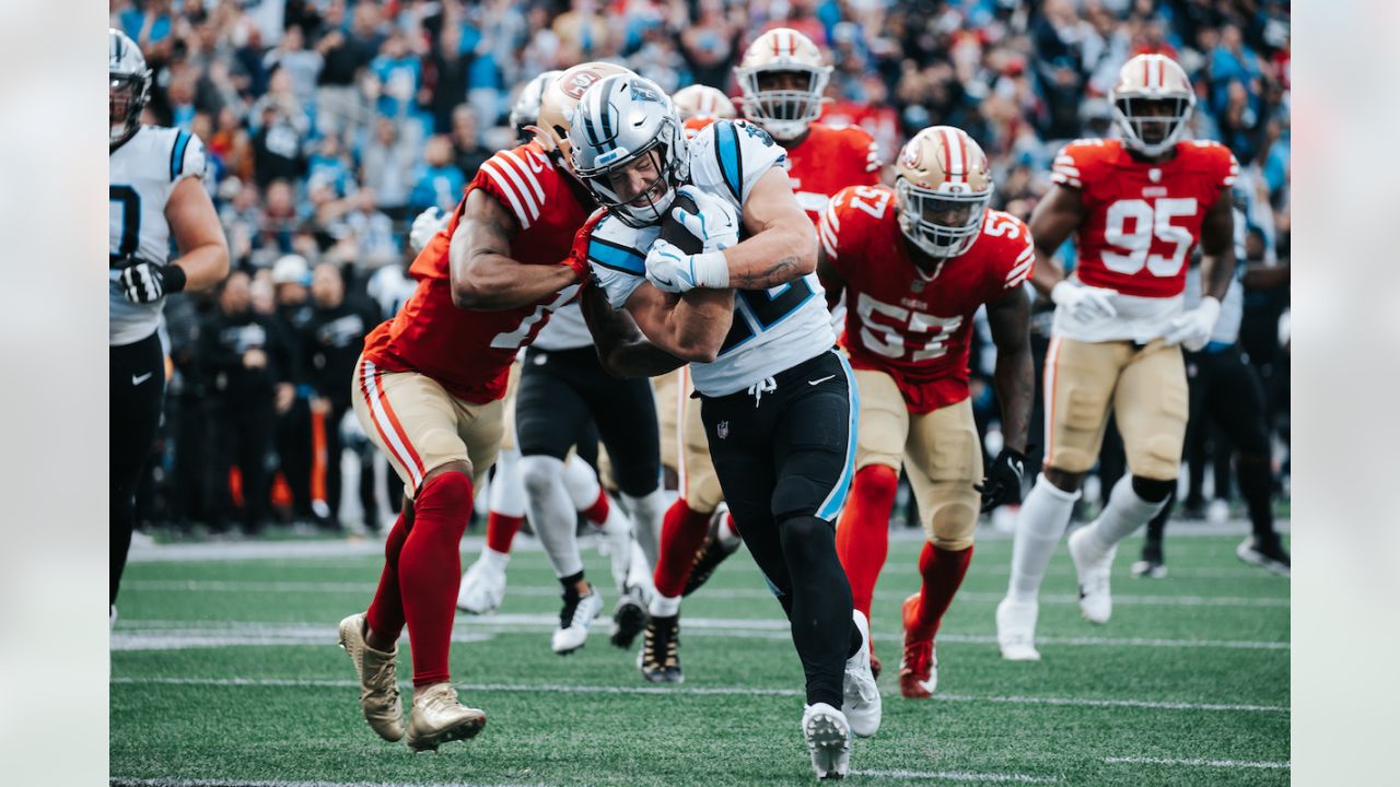 PHOTOS: Game action shots from Panthers-49ers