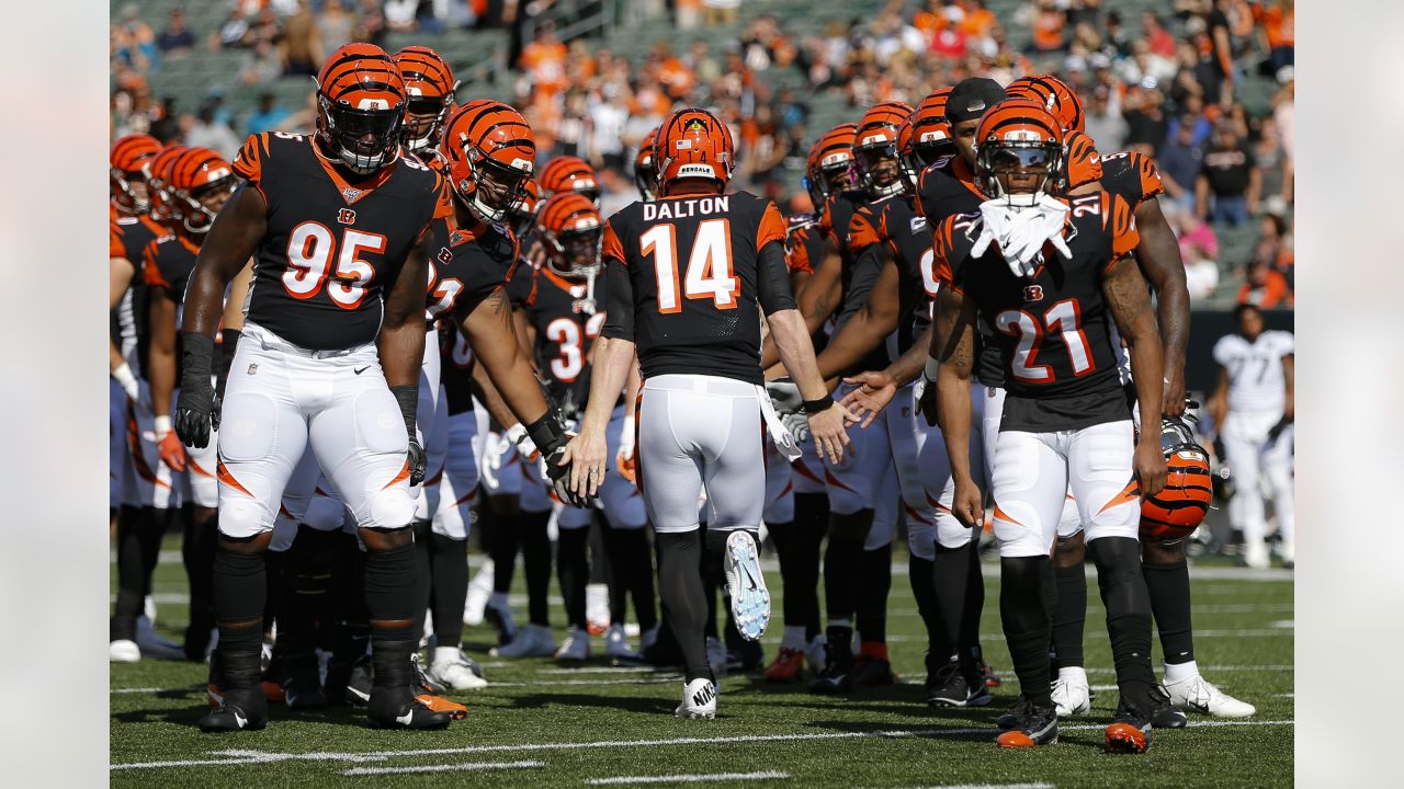 September 15, 2019: Cincinnati Bengals quarterback Andy Dalton (14