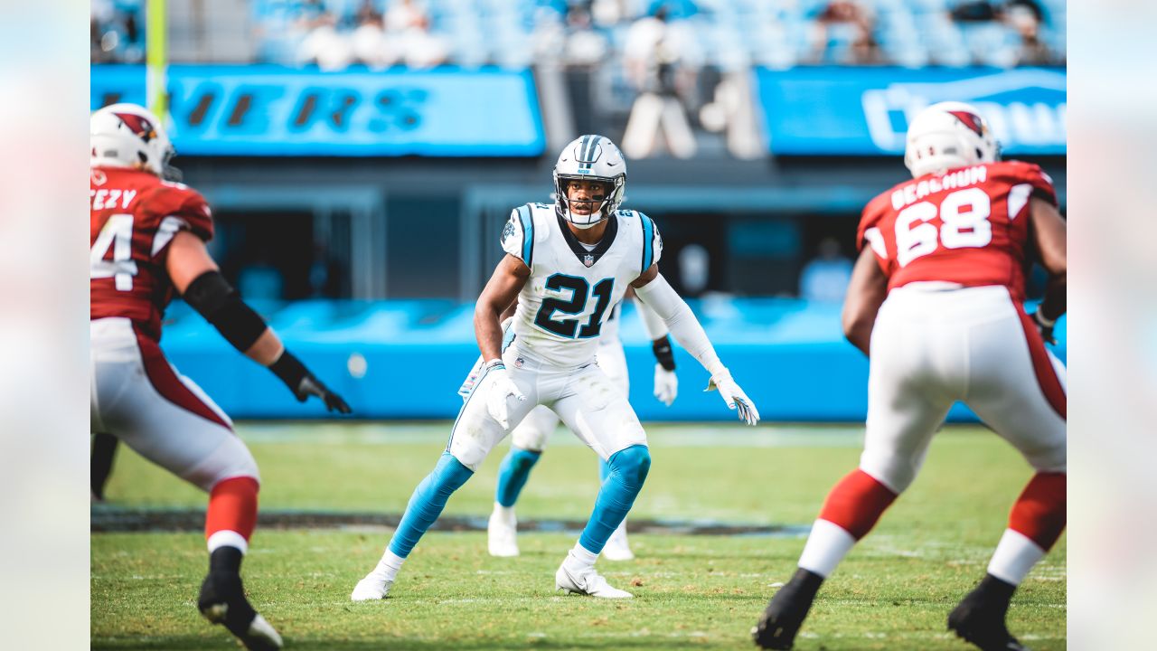 Panthers LB/S Jeremy Chinn named NFL Defensive Rookie of the Month (again)  - Cat Scratch Reader