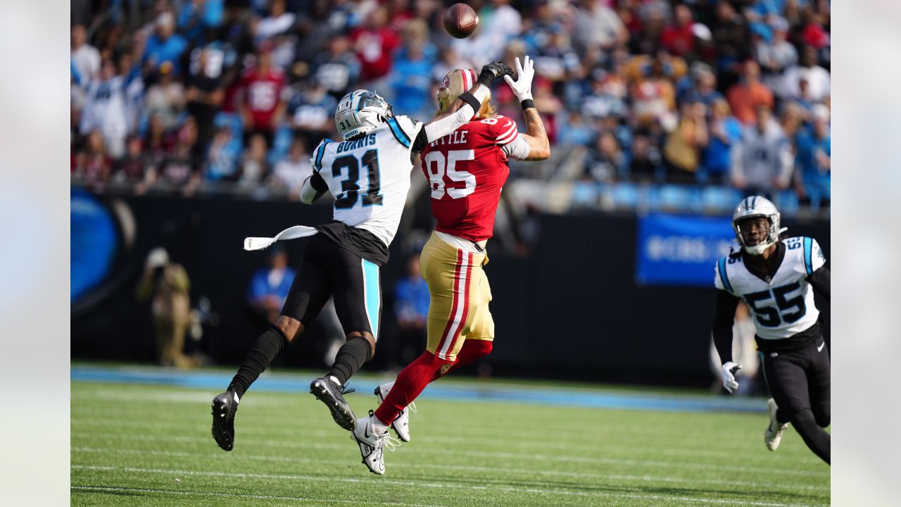 PHOTOS: Game action shots from Panthers-49ers