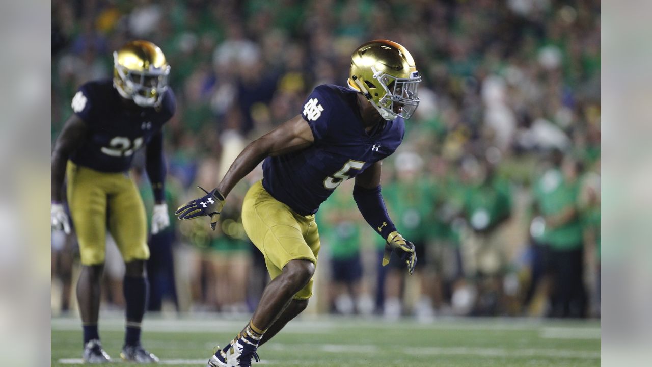 NFL DRAFT 2020: Carolina Panthers Select Notre Dame CB Troy Pride Jr. in  Fourth Round - One Foot Down