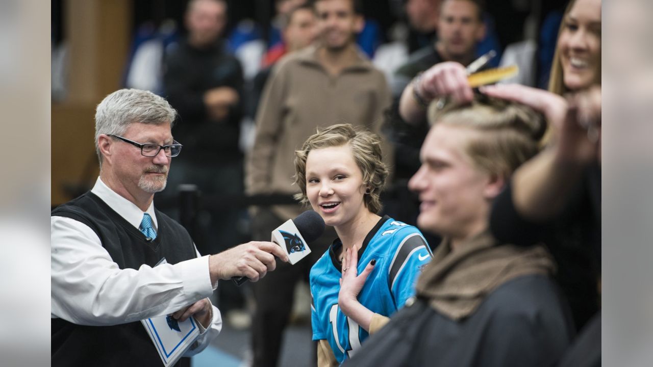 Carolina Panthers - Brian Folkerts & Brenton Bersin are cutting their  signature long hair and donating it to #WigsForKids tomorrow! Prior to the  haircut, both players will host a reddit AMA on