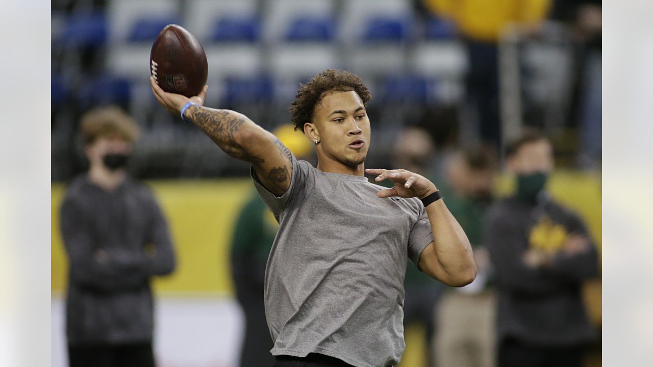 Panthers among teams watching NDSU QB Trey Lance throw at his pro day