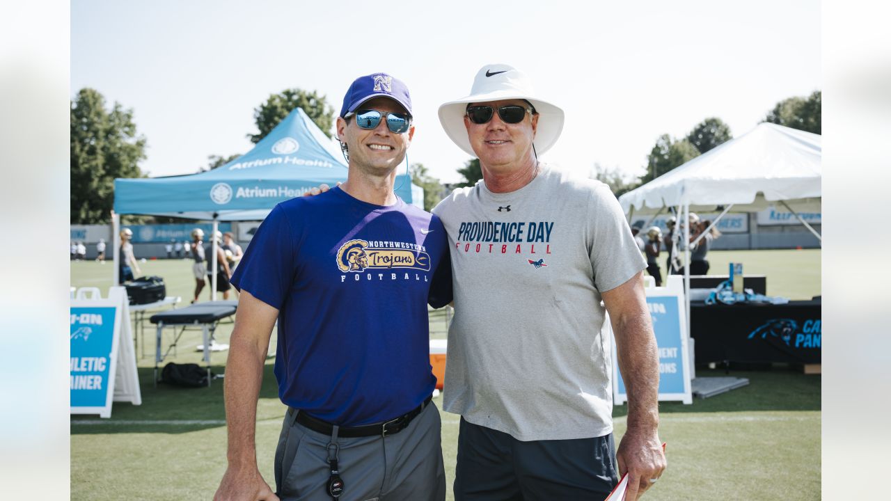 Northwestern and Charlotte Providence Day at Carolina Panthers