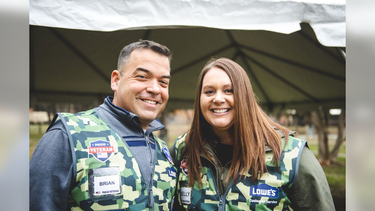 Lowe's partners with Carolina Panthers for Military Appreciation Week