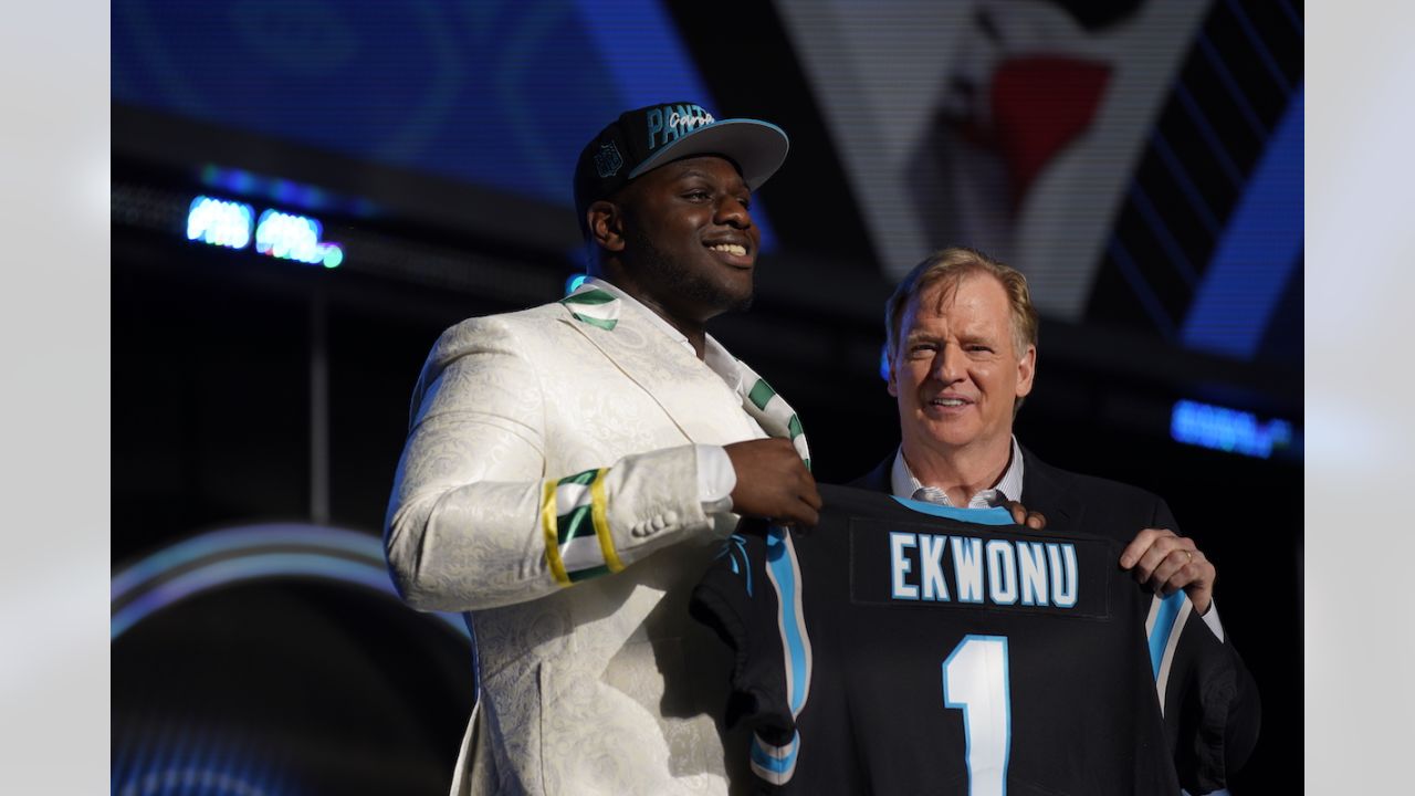 Panthers add BIG TIME tackle Ikem Ekwonu with No. 6 pick