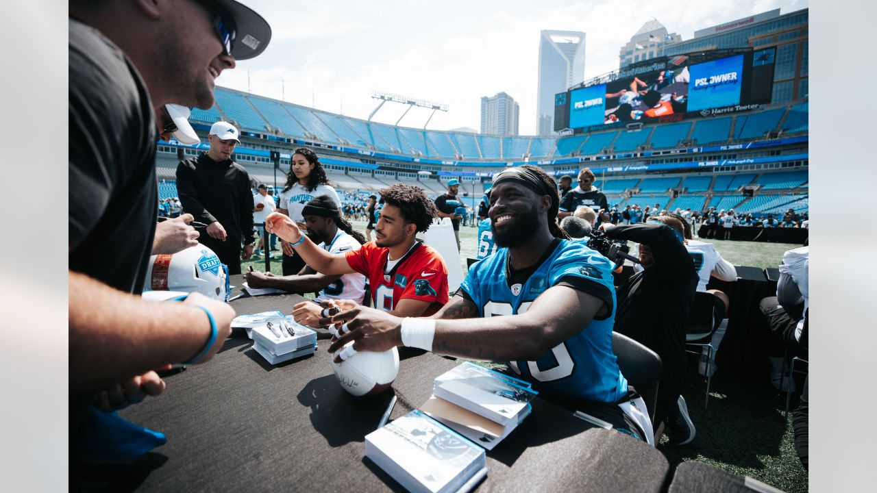 Carolina Panthers on X: It's PSL Owner autograph day ✍️ Never