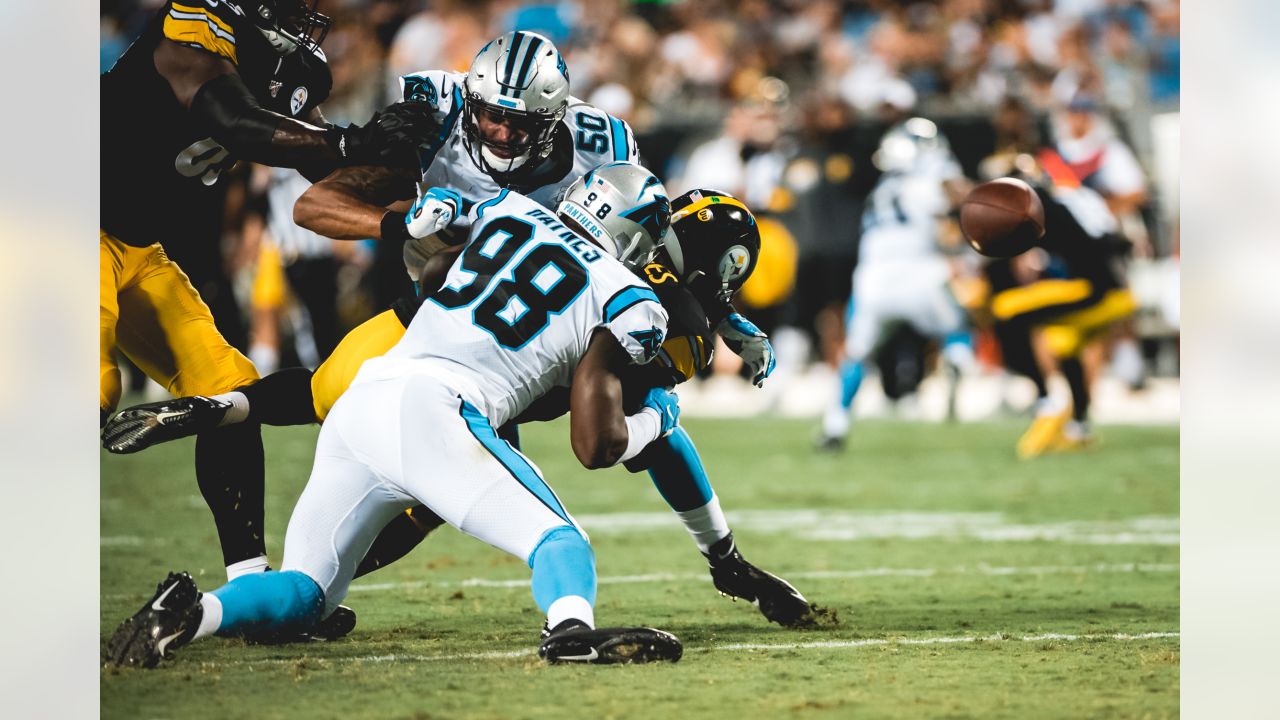 Panthers OLB Marquis Haynes Sr. sustained setback to back injury