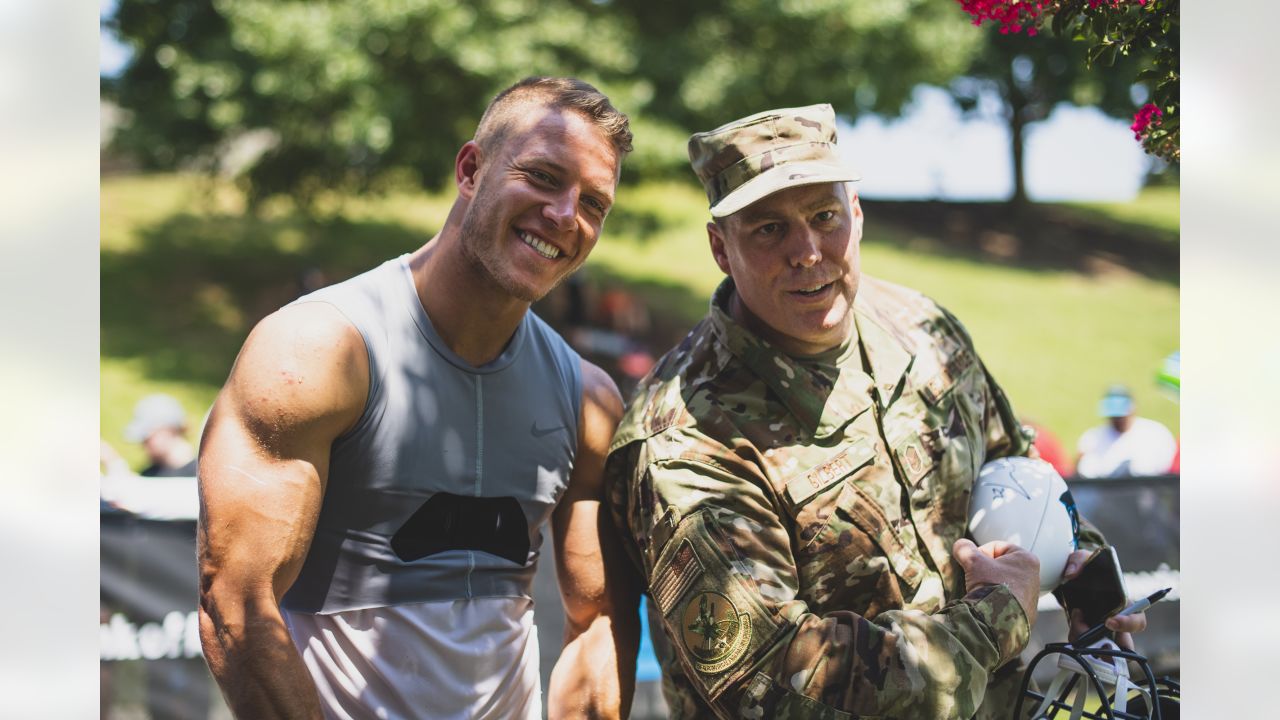 NFL star Christian McCaffrey pays of layaways for military members in North  and South Carolina