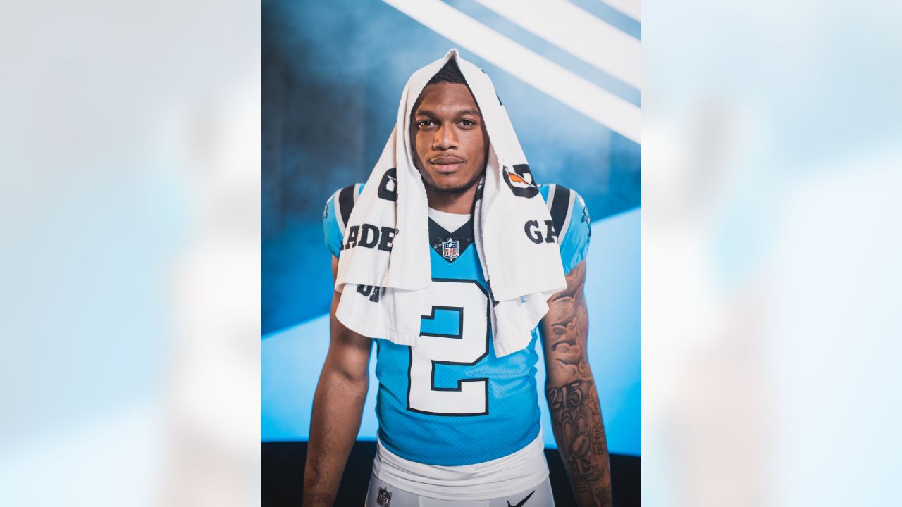 2021 Donruss Base Jersey Number #220 DJ Moore /12 - Carolina Panthers |