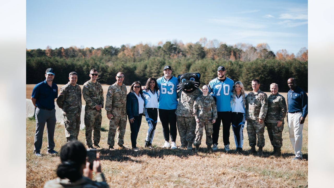 Military Outreach  Carolina Panthers 