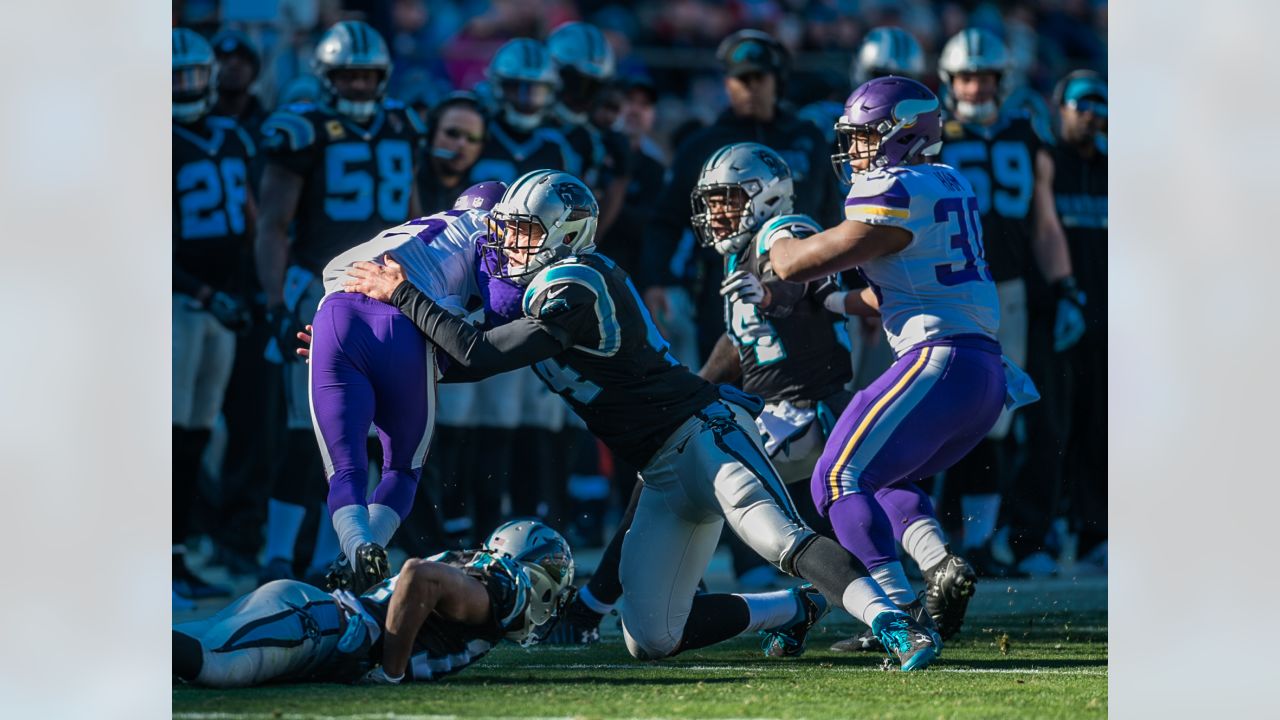 J.J. Jansen of the Carolina Panthers after a game against the Buffalo