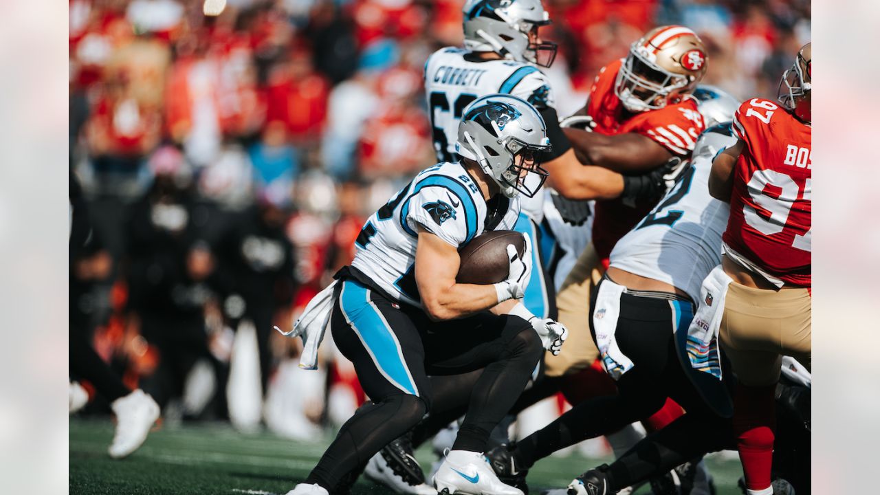 PHOTOS: Game action shots from Panthers-49ers