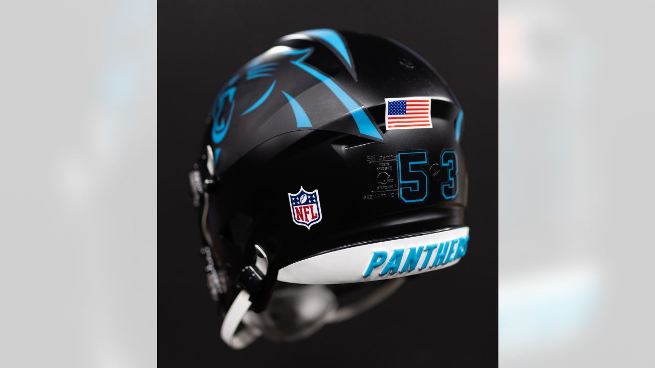 Carolina Panthers Alternate helmet, get your Panthers helmets now