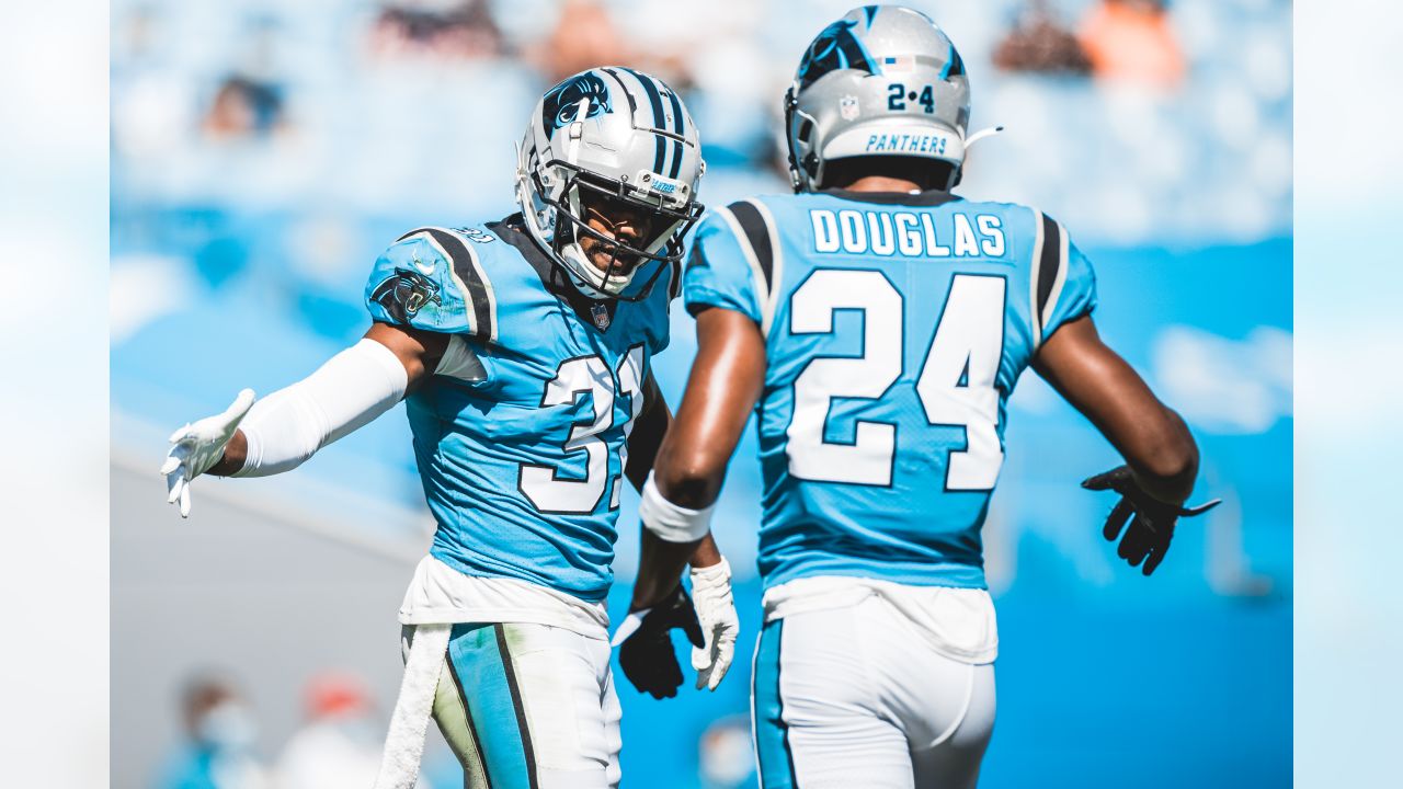 Photos of Rasul Douglas with the Panthers