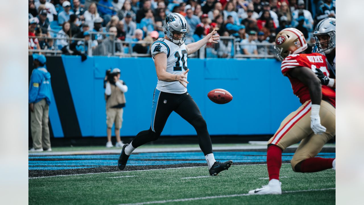 PHOTOS: Game action shots from Panthers-49ers