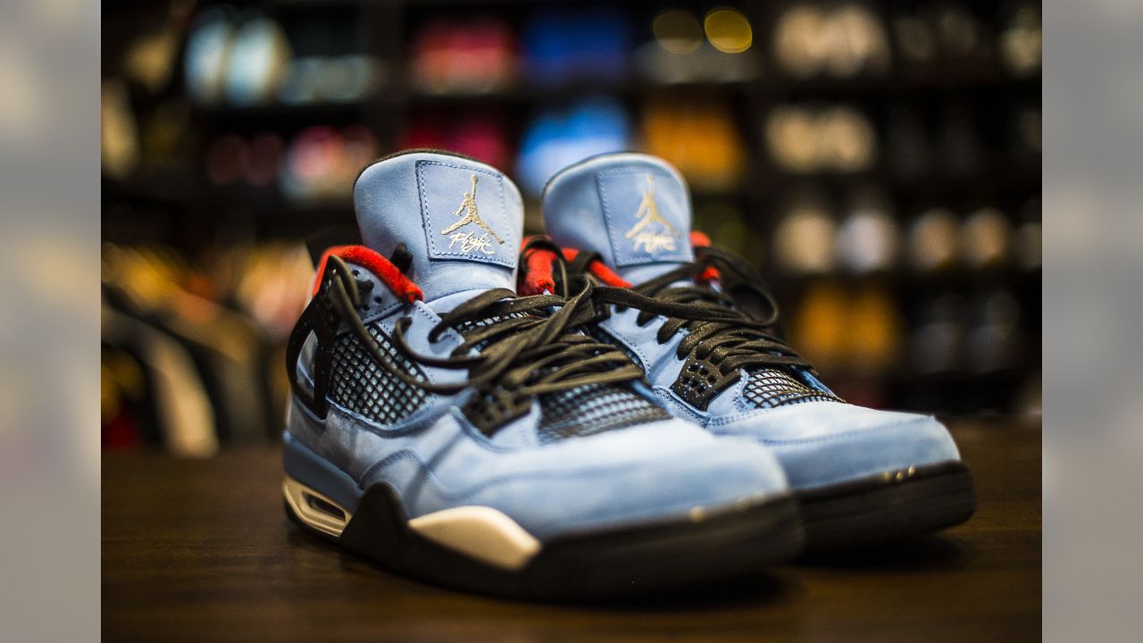 Inside look at Thomas Davis' sneaker collection