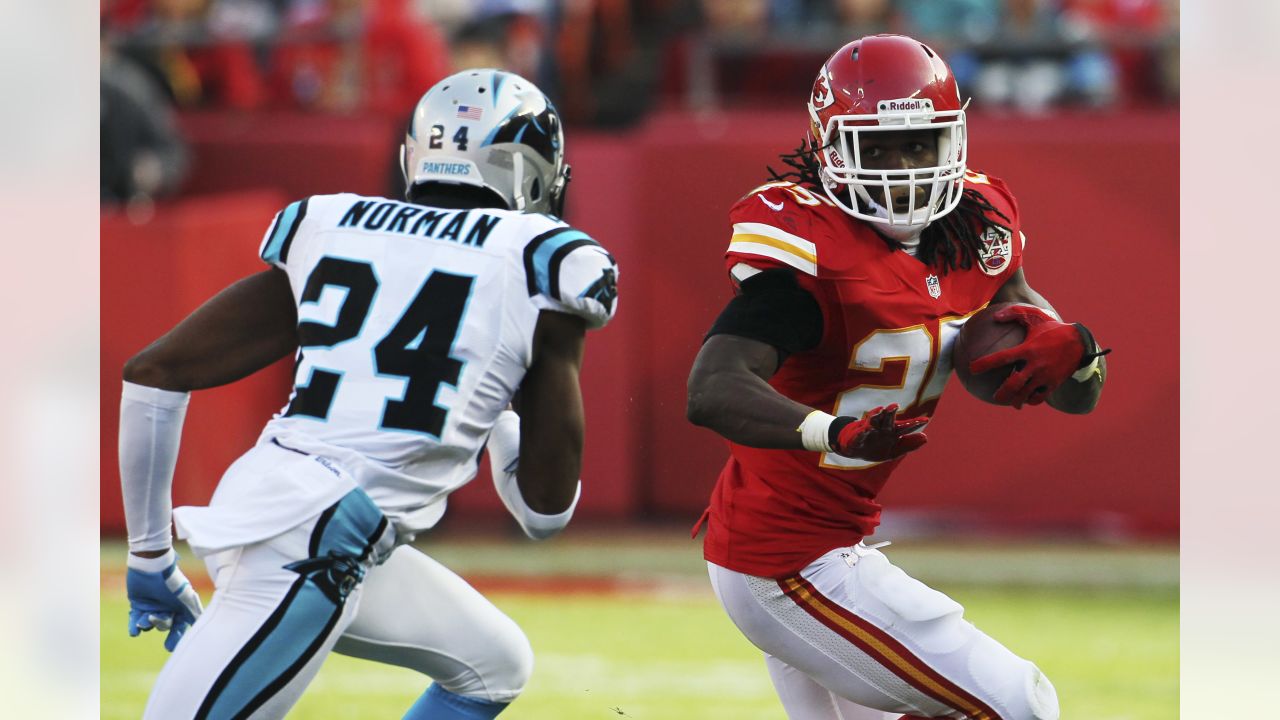 IRVINE, CALIFORNIA - 16 JAN 2023: Helmets for the Kansas City Chiefs and  Carolina Panthers, Opponents in the NFL Divisional Editorial Stock Image -  Illustration of protective, editorial: 266628554