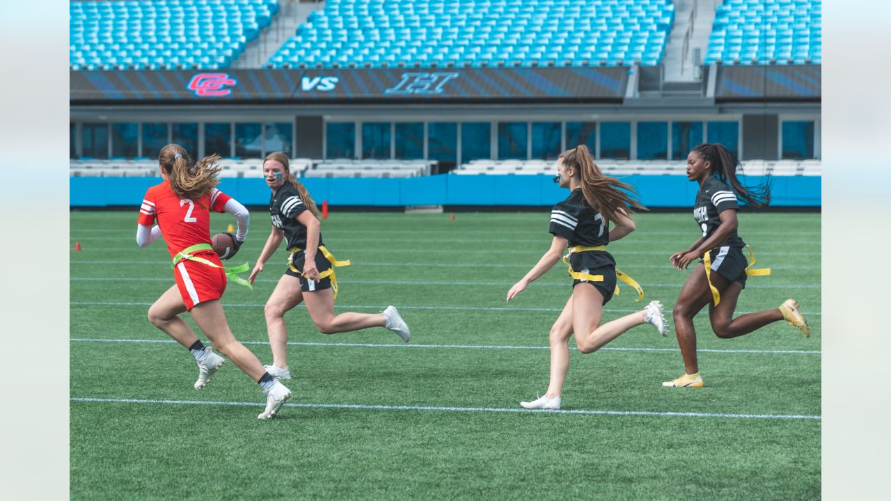 Bears welcome Diana Flores to girls flag football jamboree