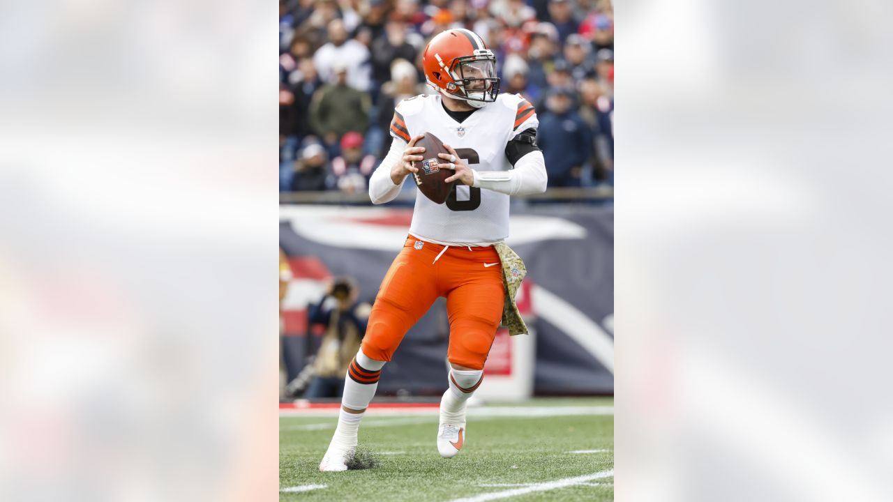 Panthers QB Baker Mayfield unveils T-shirts promoting Browns