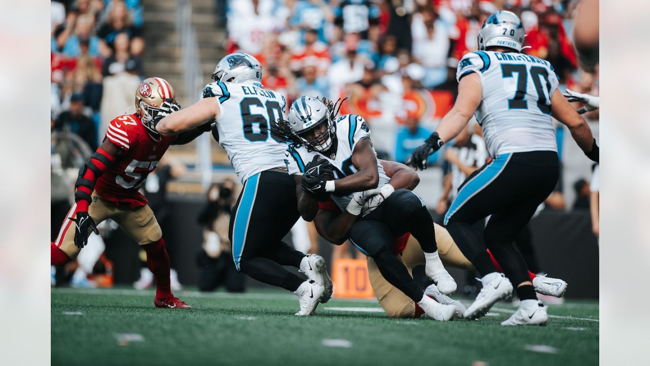 PHOTOS: Game action shots from Panthers-49ers