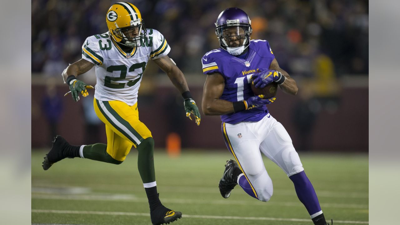 Jarius Wright Sounds Gjallarhorn for Vikings vs. Jets 8 Years