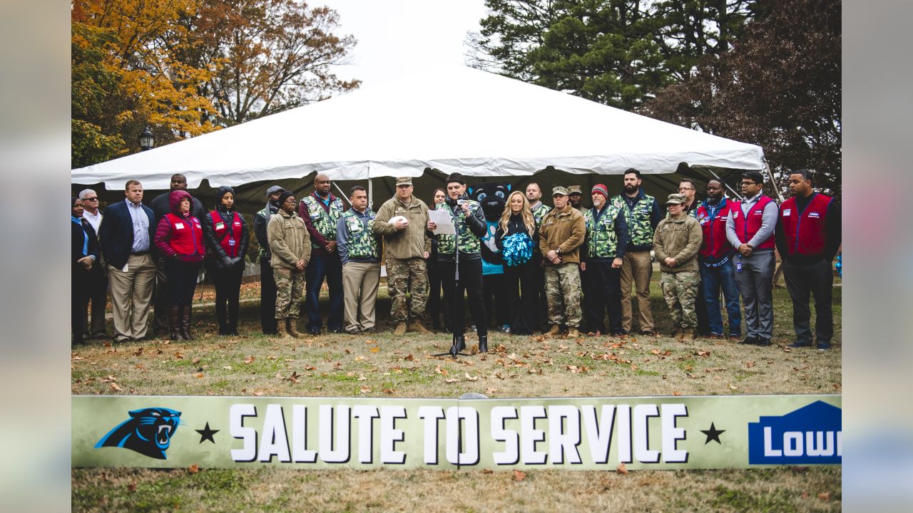 NFL Salute to Service with Lowes 