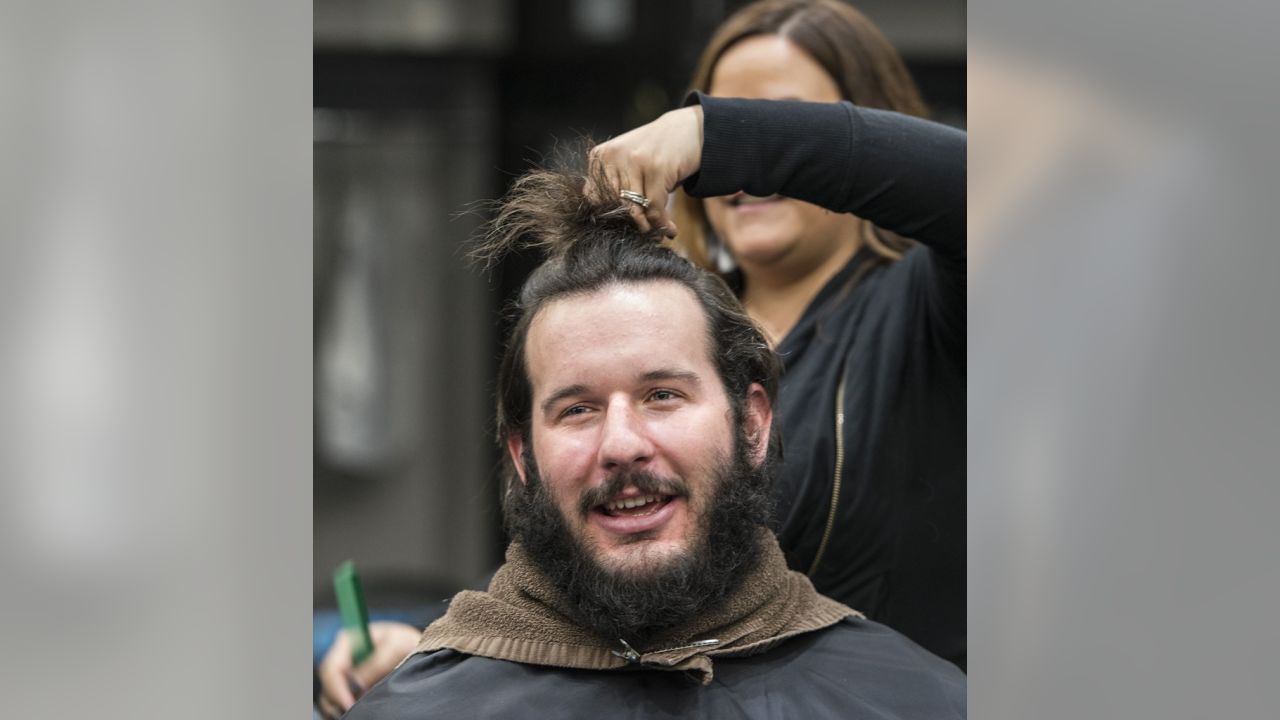 Carolina Panthers - Brian Folkerts & Brenton Bersin are cutting their  signature long hair and donating it to #WigsForKids tomorrow! Prior to the  haircut, both players will host a reddit AMA on