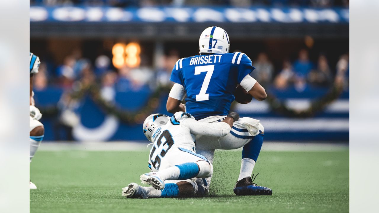 November 6, 2022: Brian Burns (53) of the Carolina Panthers during WEEK 9  of the NFL regular season between the Carolina Panthers and Cincinnati  Bengals in Cincinnati, Ohio. JP Waldron/Cal Sport Media/Sipa