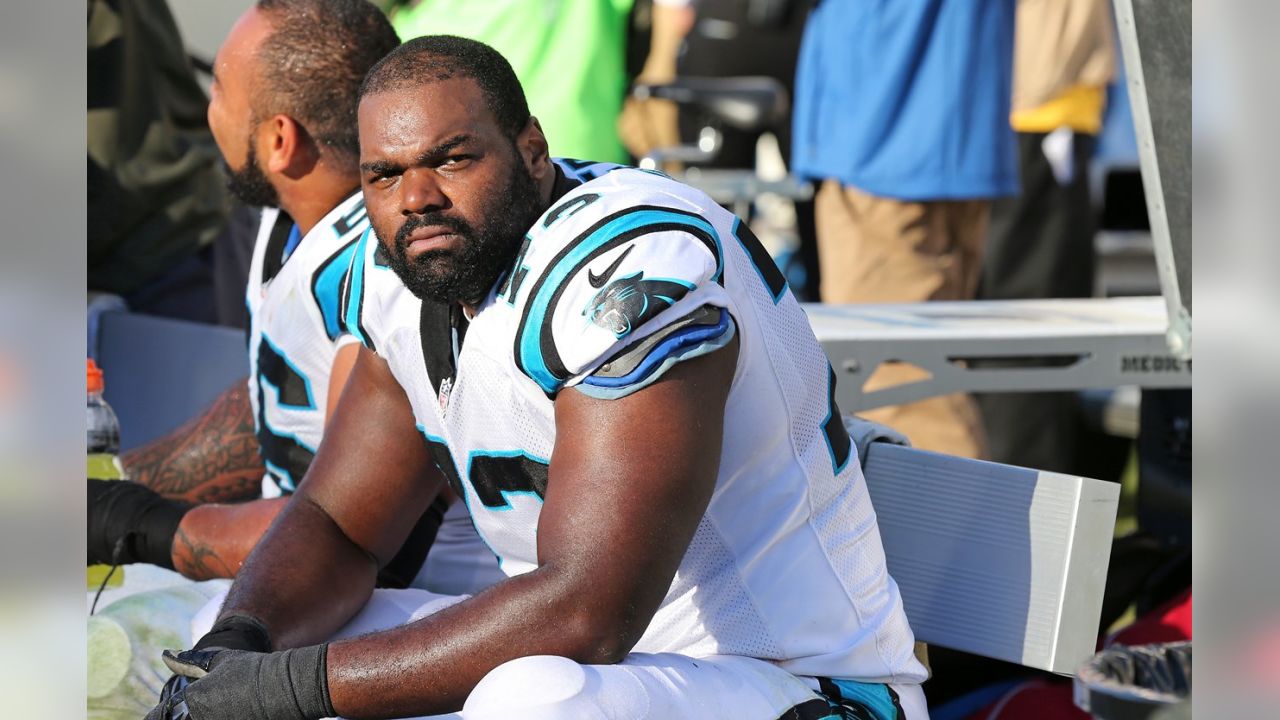 Former Raven Michael Oher signs three-year extension with Carolina Panthers