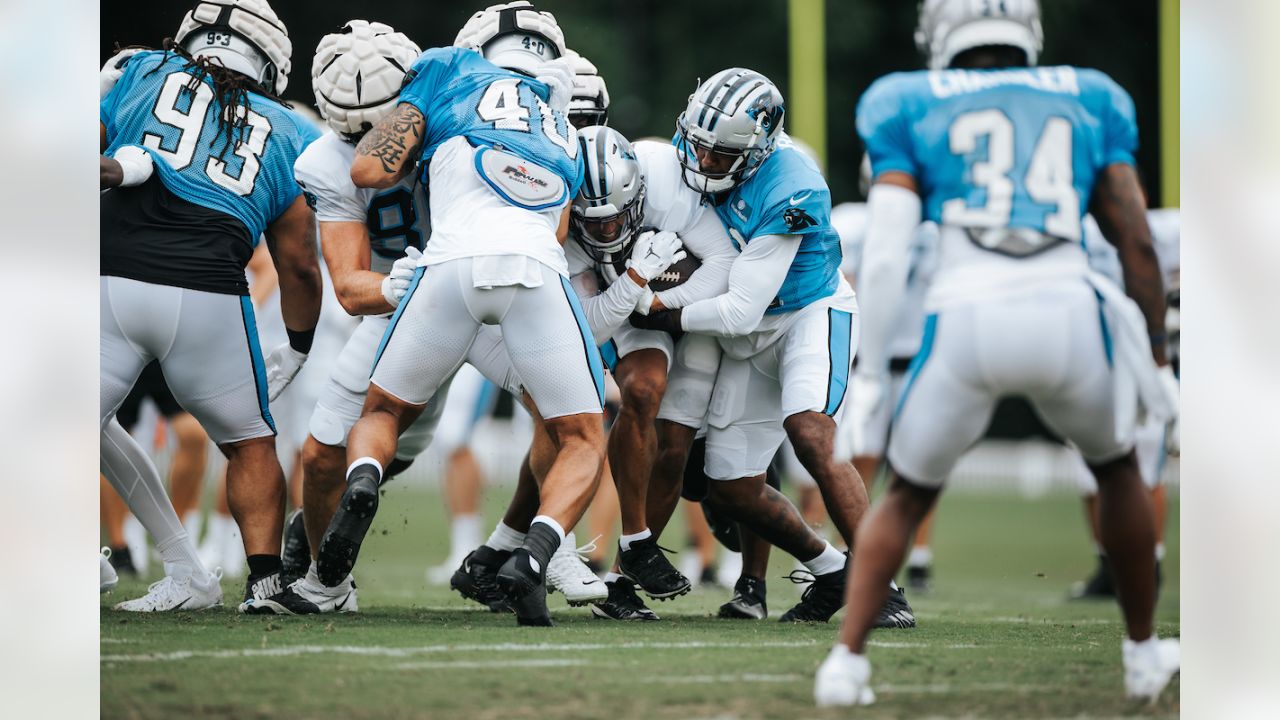 What Baker Mayfield did at Carolina Panthers practice on Aug. 9