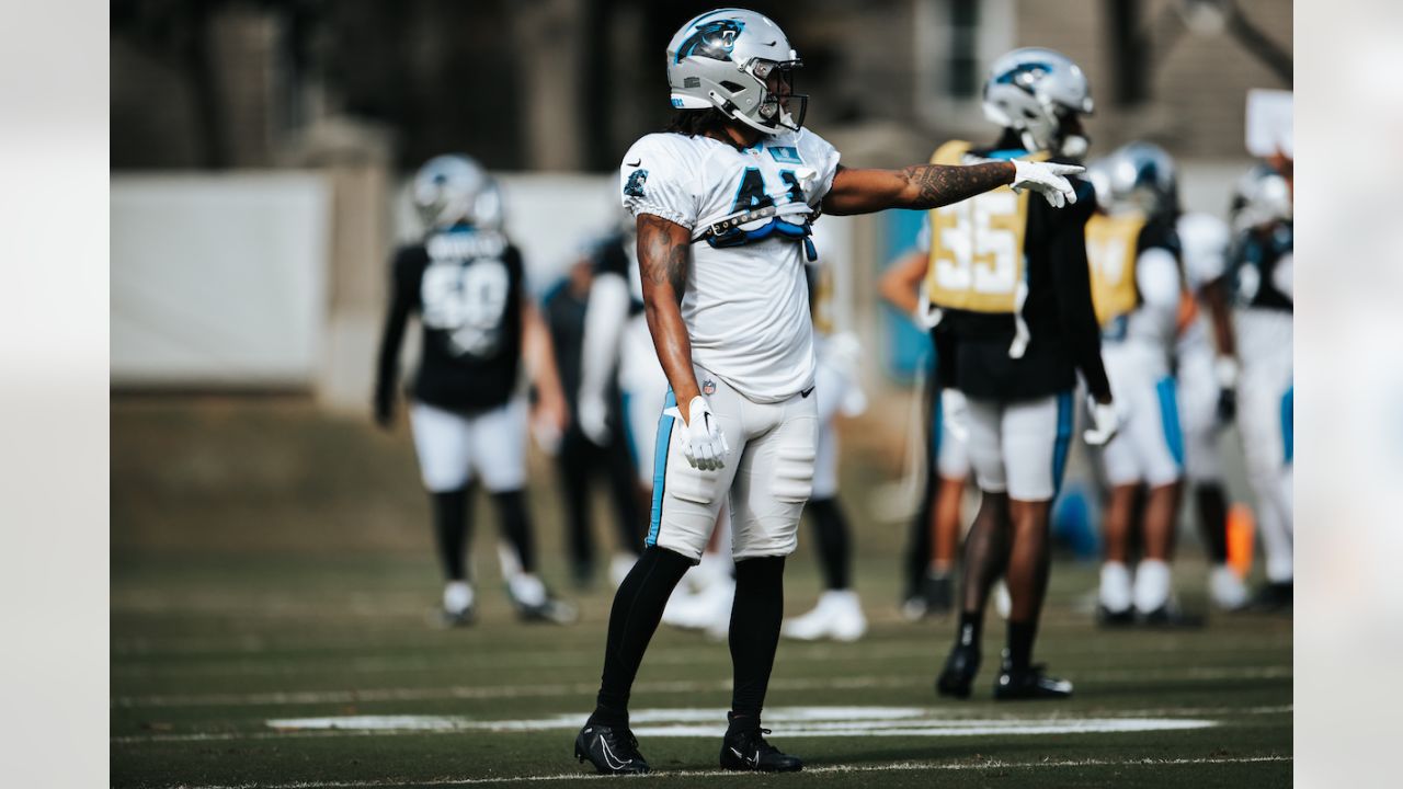 Carolina Panthers cornerback C.J. Henderson (15) lines up on defense during  an NFL football game against the Tampa Bay Buccaneers, Sunday, Dec. 26,  2021, in Charlotte, N.C. (AP Photo/Brian Westerholt Stock Photo - Alamy