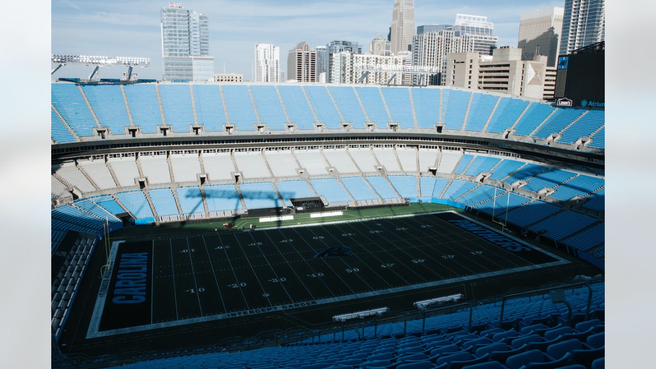 Section 550 at Bank of America Stadium 