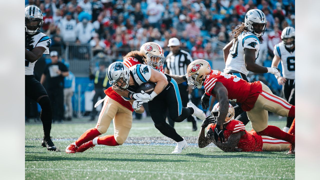 PHOTOS: Game action shots from Panthers-49ers