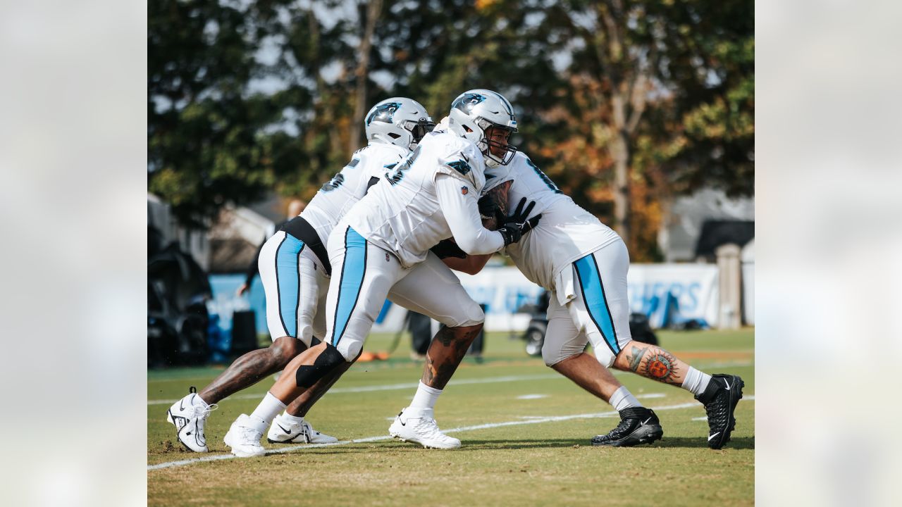 Carolina Panthers cornerback CJ Henderson (24) lines up on defense