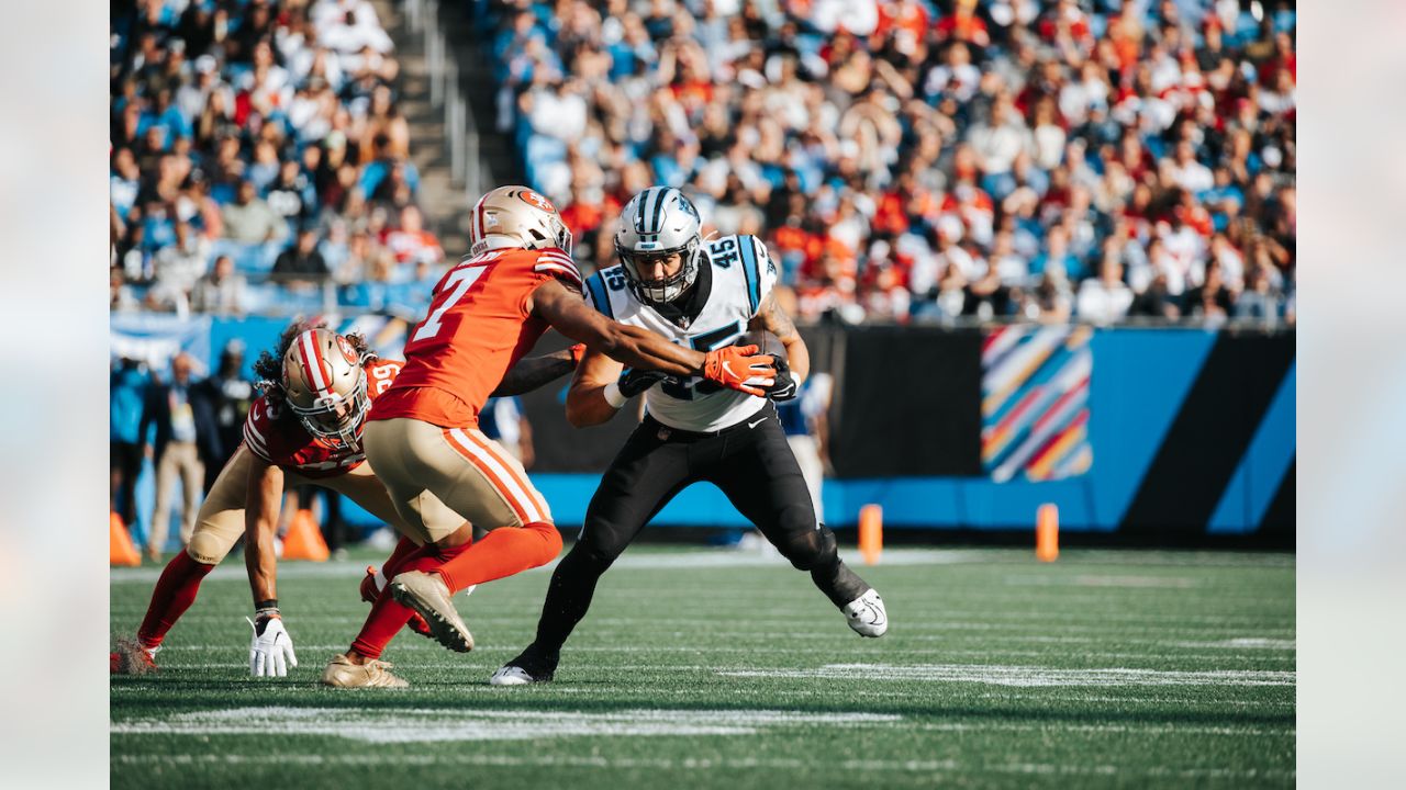 PHOTOS: Game action shots from Panthers-49ers