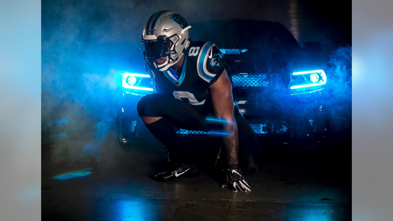 Panthers add a twist to all black uniform combo for Detroit game