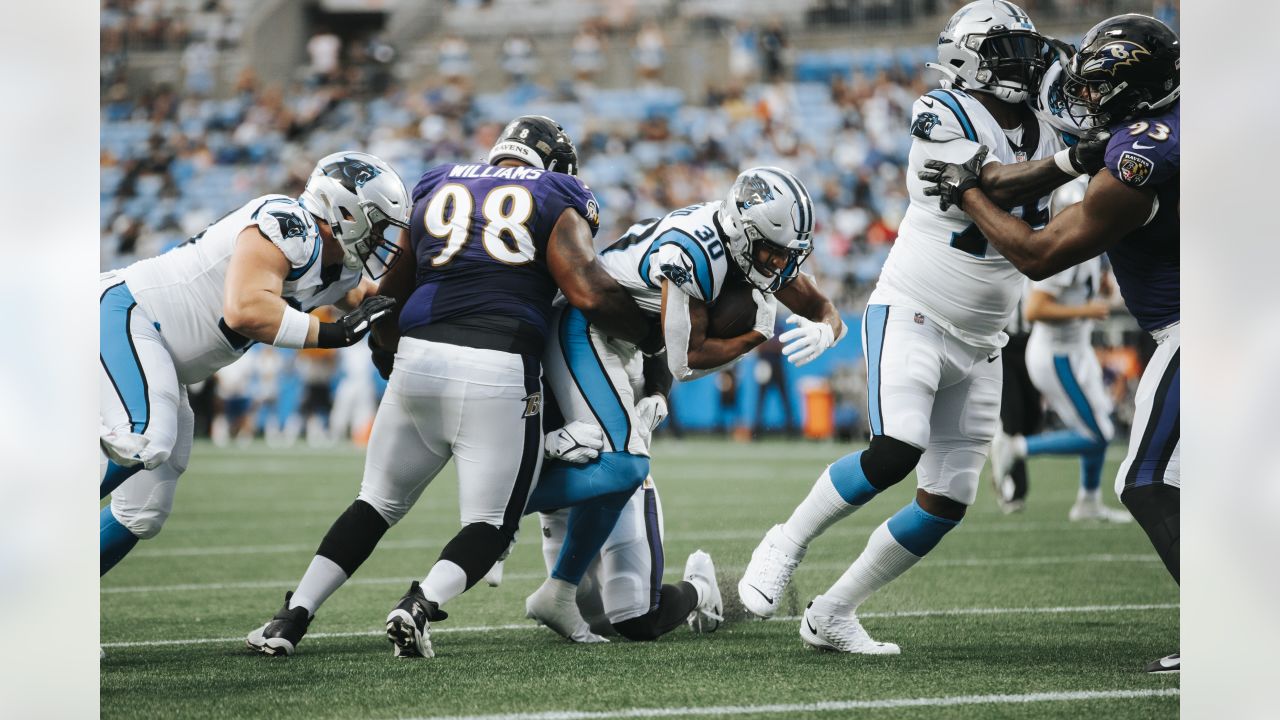 Rapid Reactions: After quick glimpse at starters, Panthers fall to Ravens