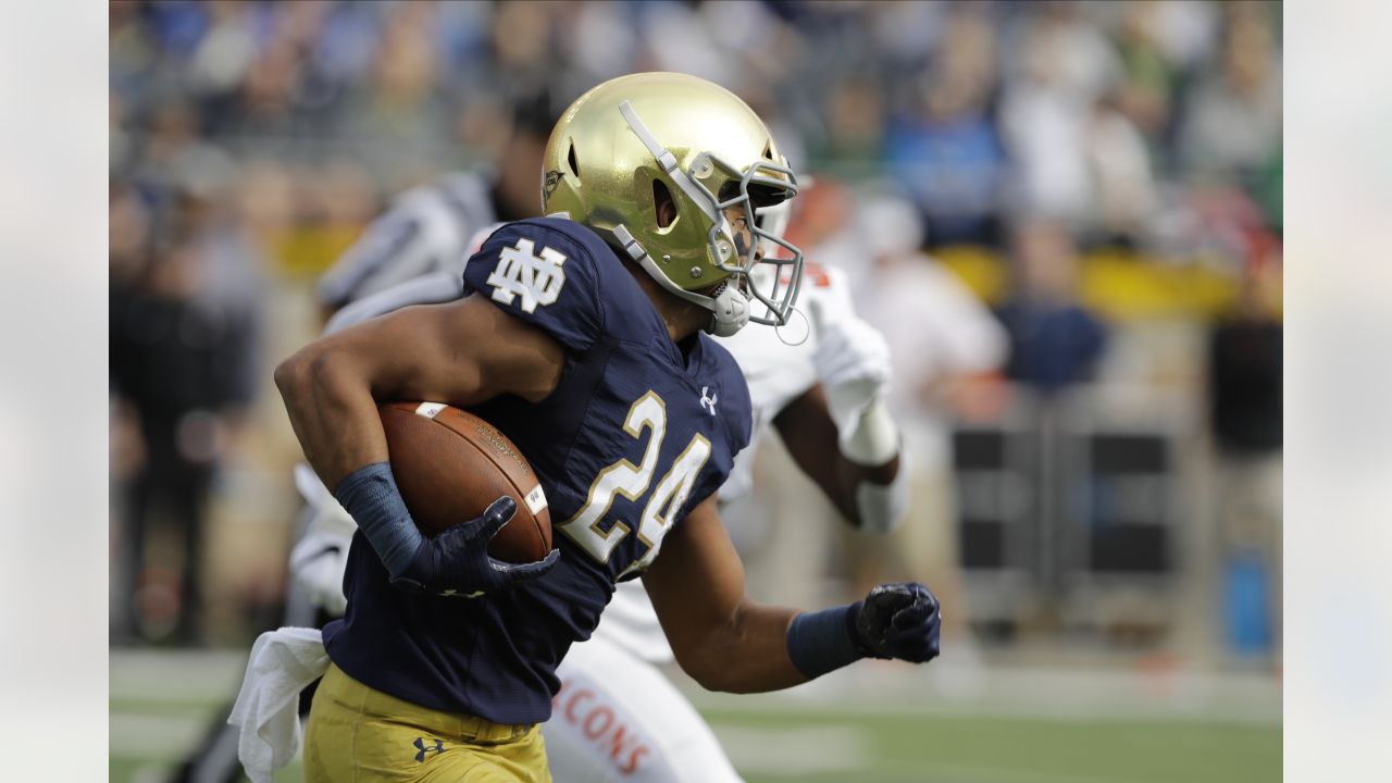 Carolina Panthers pick Notre Dame tight end Tommy Tremble at No. 83