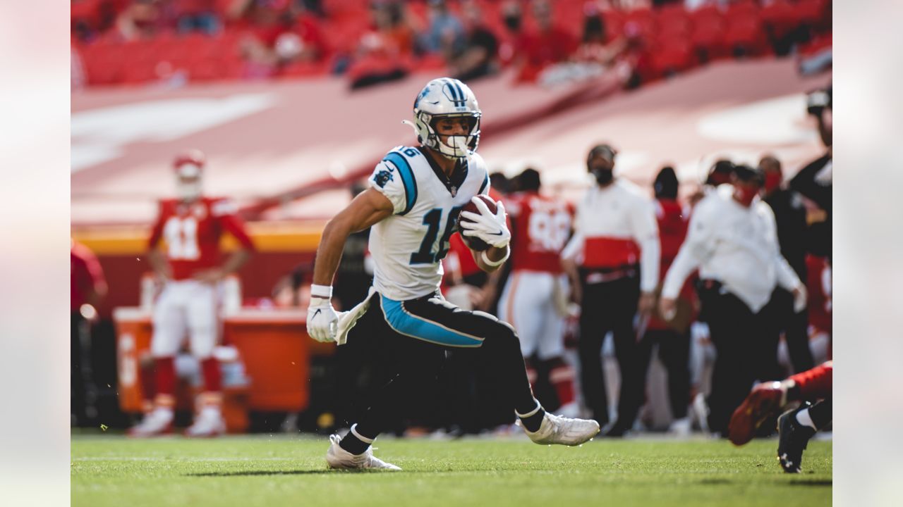 NFL Auction  Crucial Catch - Panthers Curtis Samuel Game Used Jersey  (10/4/20) Size 40