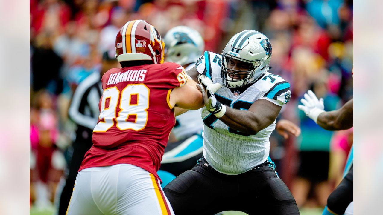 Carolina Panthers rookie lineman Taylor Moton eager for second chance