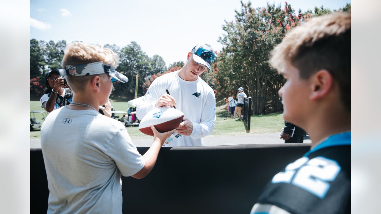 Off the Field: Christian McCaffrey Trades Autographs for Oreos at Training  Camp 