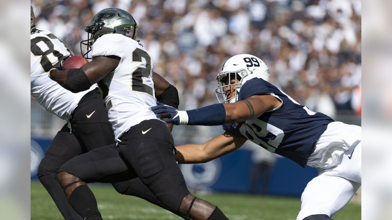 PFF on X: With the 38th overall selection in the 2020 NFL Draft, the  Carolina Panthers select Yetur Gross-Matos, EDGE, Penn State   / X